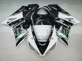 Kawasaki NINJA ZX6R 2005-2006 Injection ABS Fairing - Monster - Black White - MFS3808